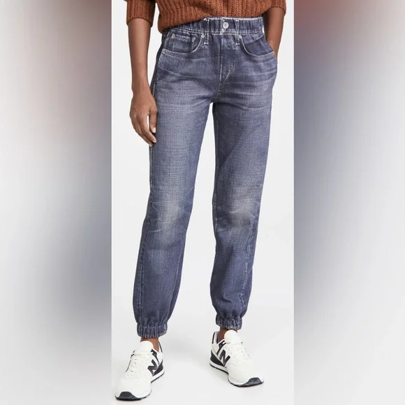 Rag and Bone Miramar Joggers XS Merest Blue New $225 - Picture 2 of 7